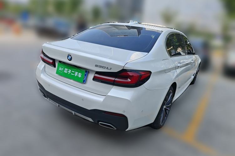 Used BMW 5 Series 2022 Restyled 530Li Leading Edition M Sport Package Rear Right 45 Deg
