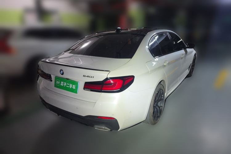 Used BMW 5 Series 2022 Restyled 530Li Leading Edition M Sport Package Rear Right 45 Deg