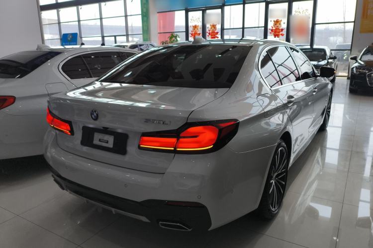Used BMW 5 Series 2022 Restyled 530Li Leading Edition M Sport Package Rear Right 45 Deg