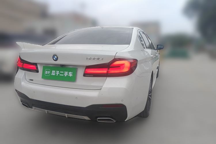 Used BMW 5 Series 2022 Revised Version 530Li xDrive M Sport Package Rear Right 45 Deg