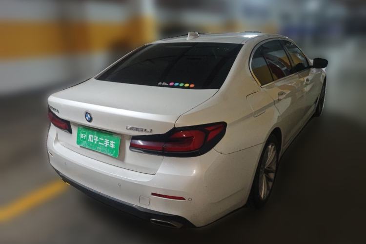 Used BMW 5 Series 2022 Restyled 525Li Luxury Package Rear Right 45 Deg