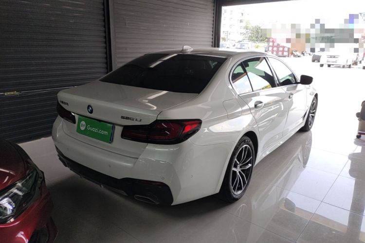 Used BMW 5 Series 2022 Restyled 525Li M Sport Package Rear Right 45 Deg