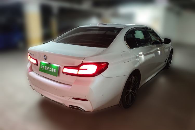 Used BMW 5 Series 2022 Restyled 530Li Leading Edition M Sport Package Rear Right 45 Deg