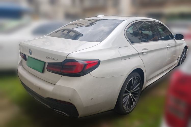 Used BMW 5 Series 2022 530Li Leading Model M Sport Package Rear Right 45 Deg