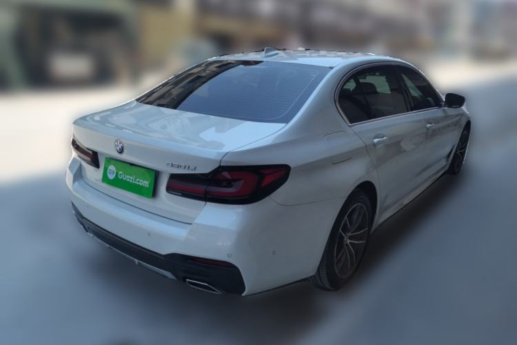 Used BMW 5 Series 2022 Restyled 525Li Luxury Package Rear Right 45 Deg