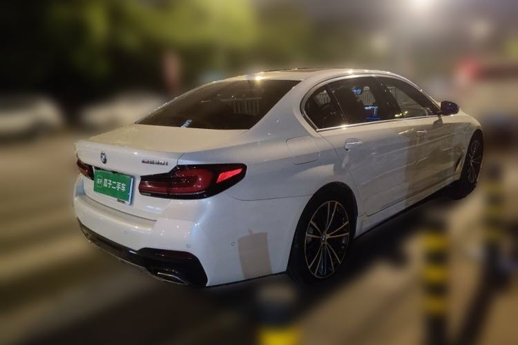 Used BMW 5 Series 2022 Restyled 530Li Leading Edition M Sport Package Rear Right 45 Deg