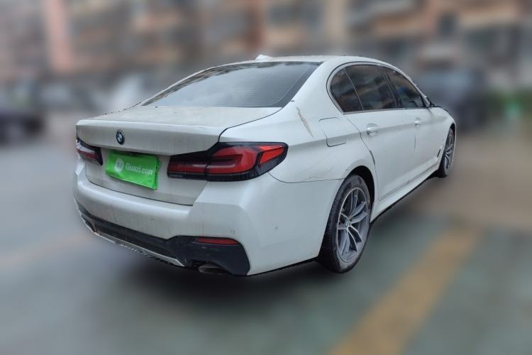 Used BMW 5 Series 2022 525Li M Sport Package Rear Right 45 Deg