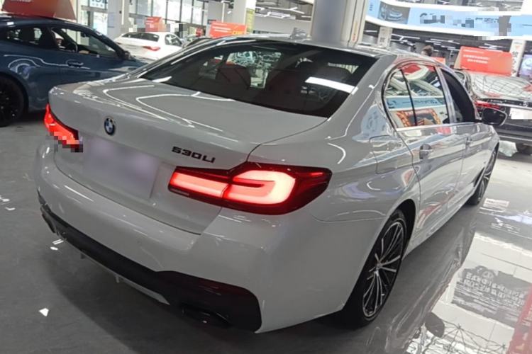 Used BMW 5 Series 2022 Restyled 530Li Leading Edition M Sport Package Rear Right 45 Deg