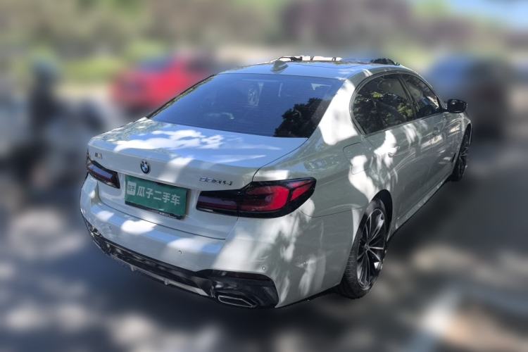 Used BMW 5 Series 2022 Restyled 530Li Leading Edition M Sport Package Rear Right 45 Deg