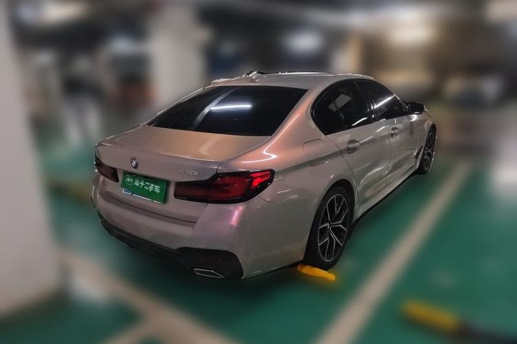 Used BMW 5 Series 2022 530i M Sport Package Rear Right 45 Deg