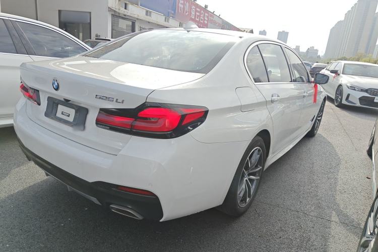 Used BMW 5 Series 2022 Restyled 525Li M Sport Package Rear Right 45 Deg