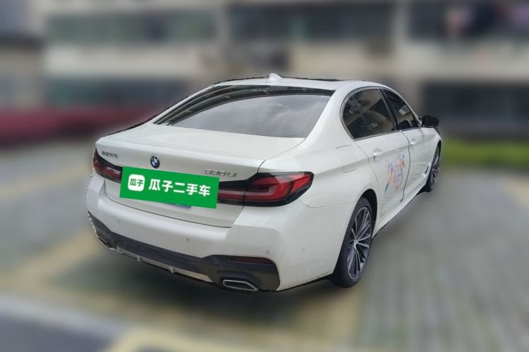 Used BMW 5 Series 2022 Restyled 530Li Leading Edition M Sport Package Rear Right 45 Deg