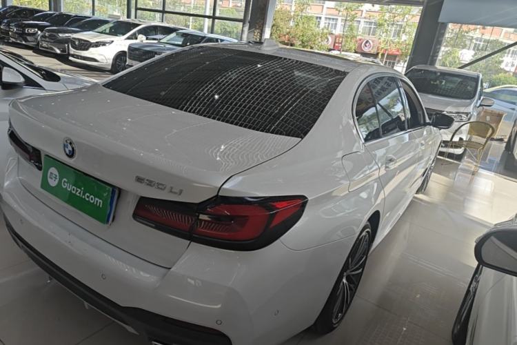Used BMW 5 Series 2022 Restyled 530Li Leading Edition M Sport Package Rear Right 45 Deg