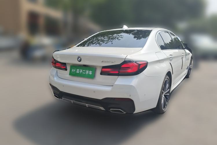 Used BMW 5 Series 2022 Restyled 530Li Leading Edition M Sport Package Rear Right 45 Deg