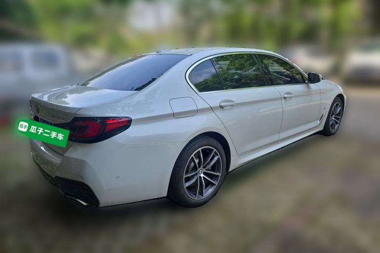 Used BMW 5 Series 2022 Restyled 525Li M Sport Package Rear Right 45 Deg
