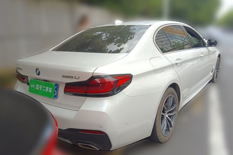 Used BMW 5 Series 2022 Restyled 525Li M Sport Package Rear Right 45 Deg