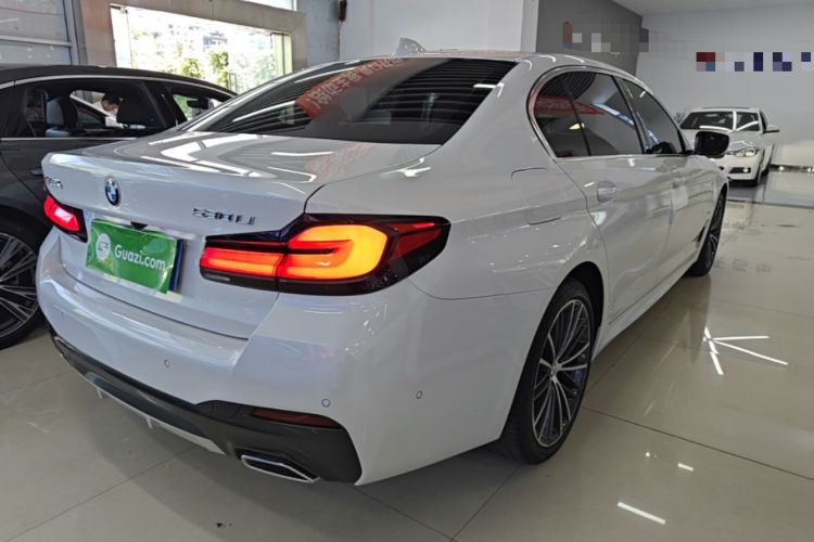 Used BMW 5 Series 2022 Restyled 530Li Leading Edition M Sport Package Rear Right 45 Deg