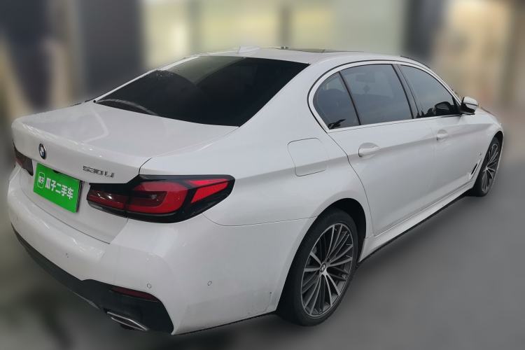 Used BMW 5 Series 2022 Restyled 530Li Leading Edition M Sport Package Rear Right 45 Deg
