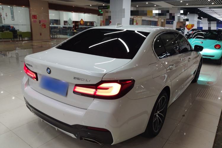Used BMW 5 Series 2022 Restyled 525Li M Sport Package Rear Right 45 Deg