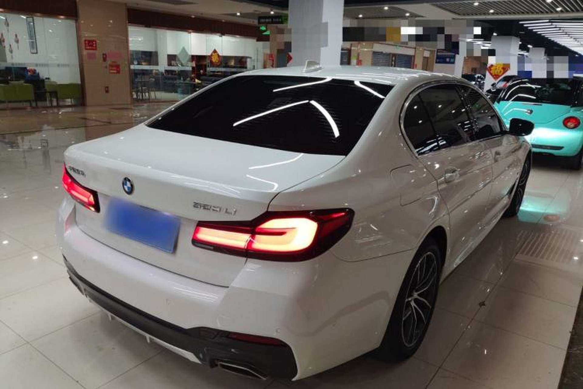 Used BMW 5 Series 2022 Restyled 525Li M Sport Package Rear Right 45 Deg