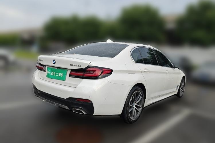 Used BMW 5 Series 2022 Restyled 525Li M Sport Package Rear Right 45 Deg