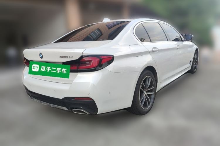 Used BMW 5 Series 2022 Restyled 525Li M Sport Package Rear Right 45 Deg