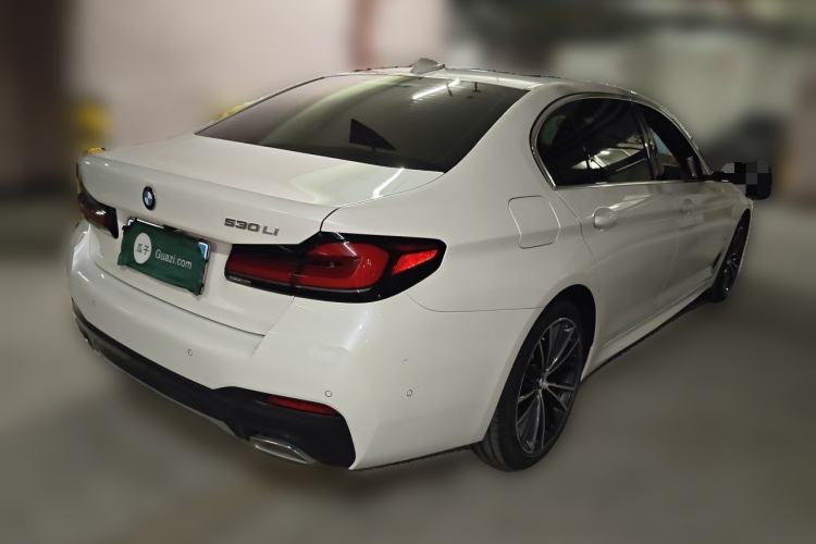 Used BMW 5 Series 2022 Restyled 530Li Leading Edition M Sport Package Rear Right 45 Deg
