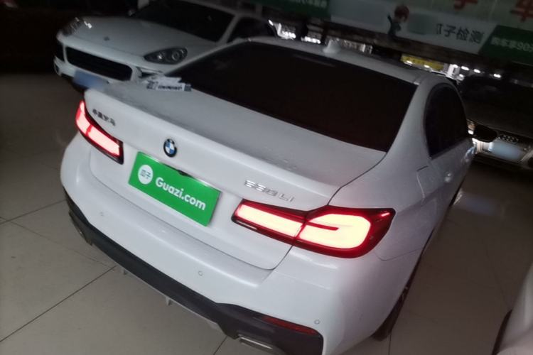 Used BMW 5 Series 2022 530Li Leading Model M Sport Package Rear Right 45 Deg