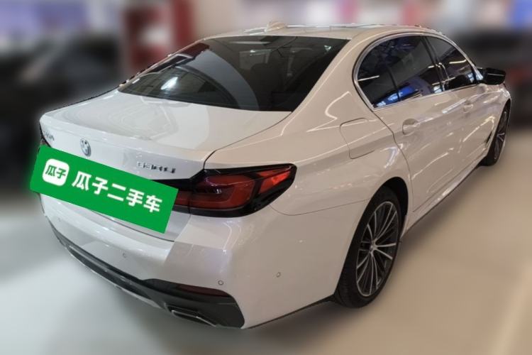 Used BMW 5 Series 2022 Restyled 530Li Leading Edition M Sport Package Rear Right 45 Deg