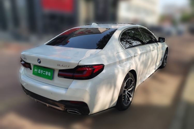 Used BMW 5 Series 2022 Restyled 525Li M Sport Package Rear Right 45 Deg