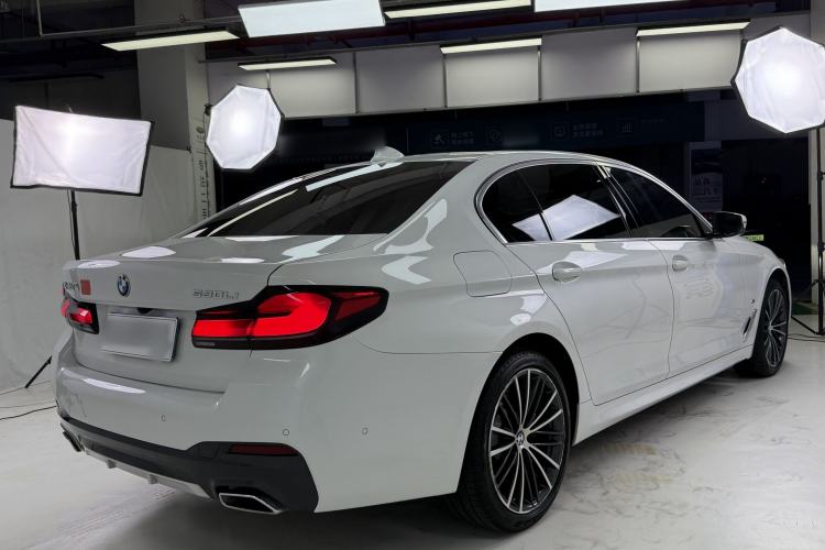 Used BMW 5 Series 2022 Restyled 530Li Leading Edition M Sport Package Rear Right 45 Deg