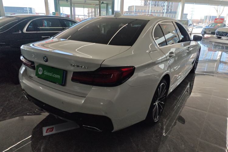 Used BMW 5 Series 2022 Revised Version 530Li xDrive M Sport Package Rear Right 45 Deg
