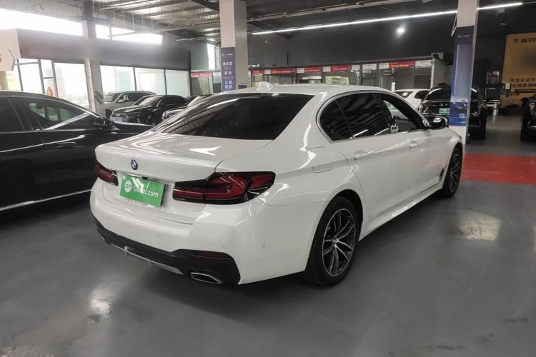 Used BMW 5 Series 2022 Restyled 525Li M Sport Package Rear Right 45 Deg