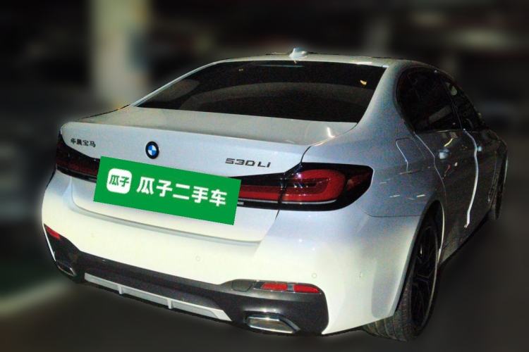 Used BMW 5 Series 2022 530Li Luxury Edition M Sport Package Rear Right 45 Deg