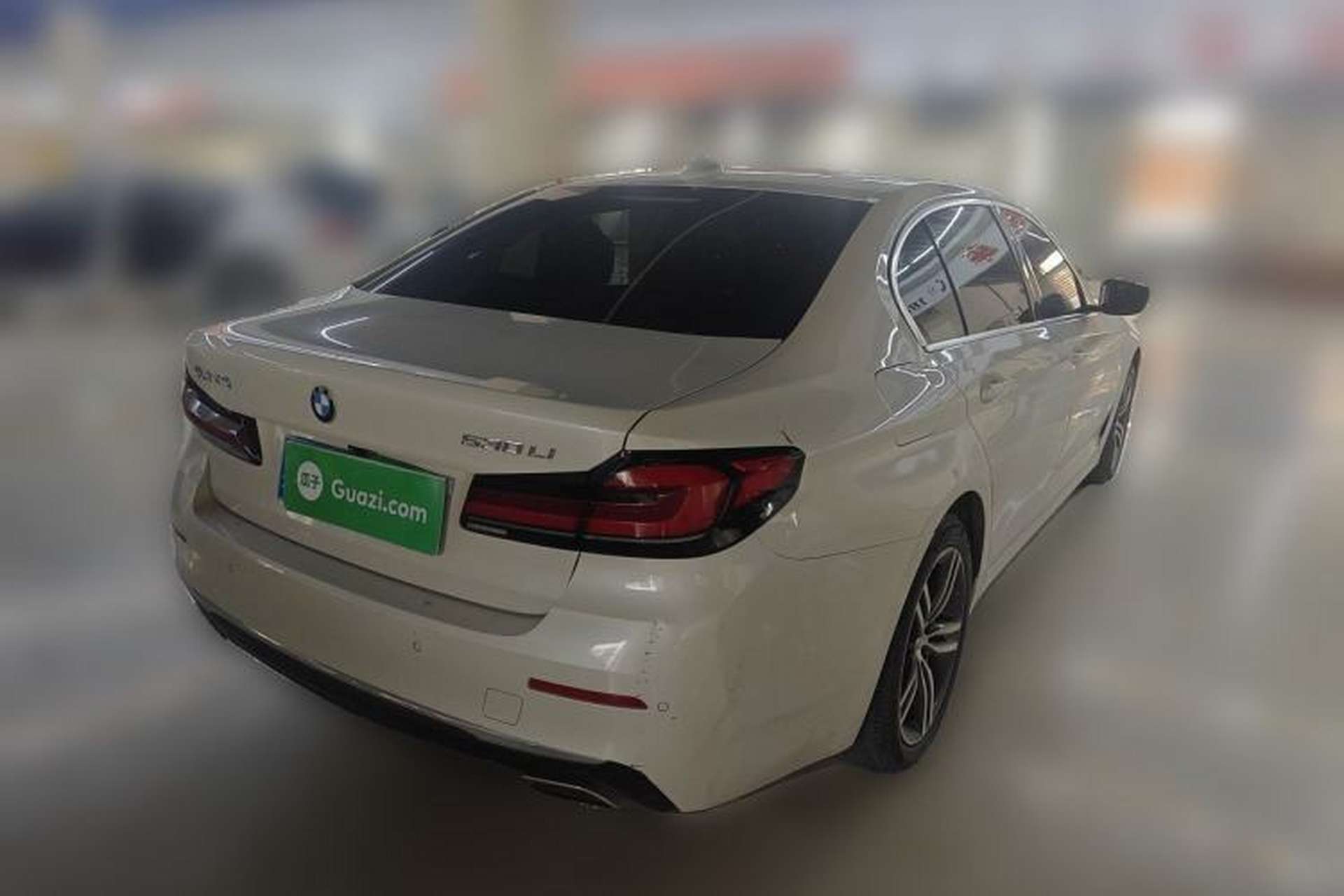 Used BMW 5 Series 2022 Updated 530Li Leading Edition Luxury Package Rear Right 45 Deg