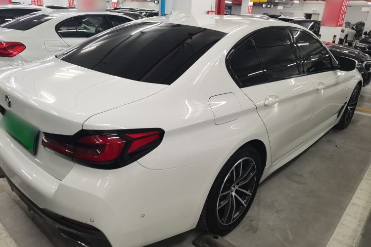 Used BMW 5 Series 2022 Restyled 525i M Sport Package Rear Right 45 Deg