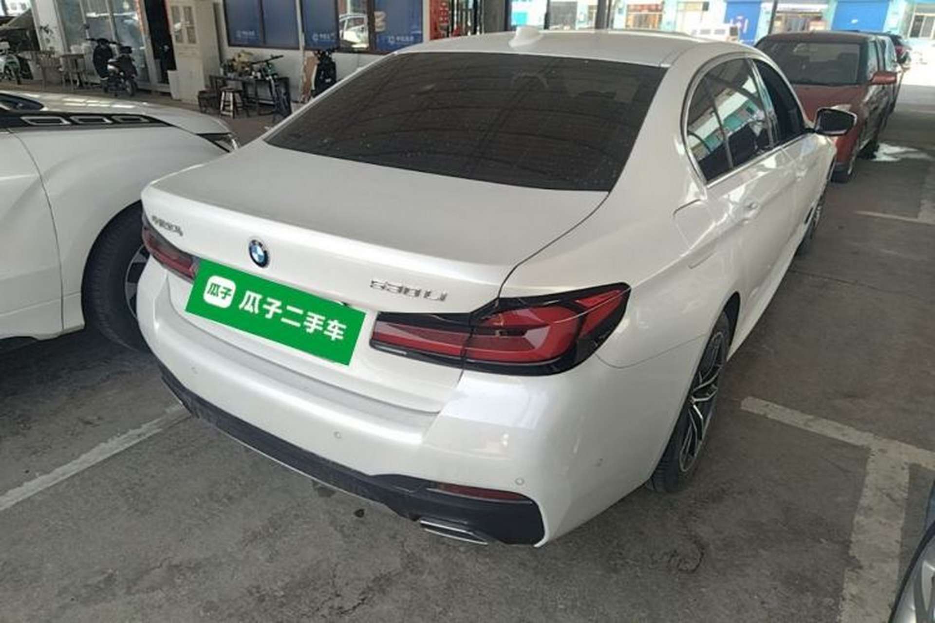 Used BMW 5 Series 2022 Restyled 525Li M Sport Package Rear Right 45 Deg