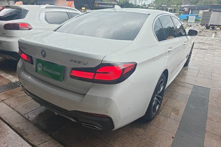 Used BMW 5 Series 2022 Second Facelift 525Li M Sport Package Rear Right 45 Deg