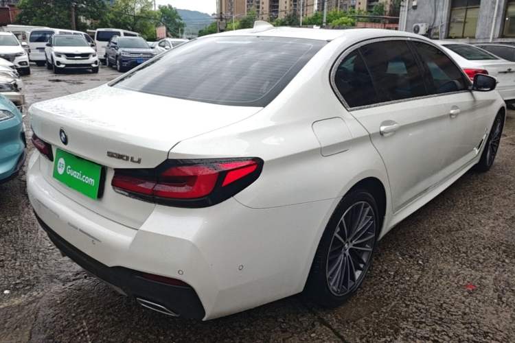 Used BMW 5 Series 2022 Restyled 530Li Leading Edition M Sport Package Rear Right 45 Deg