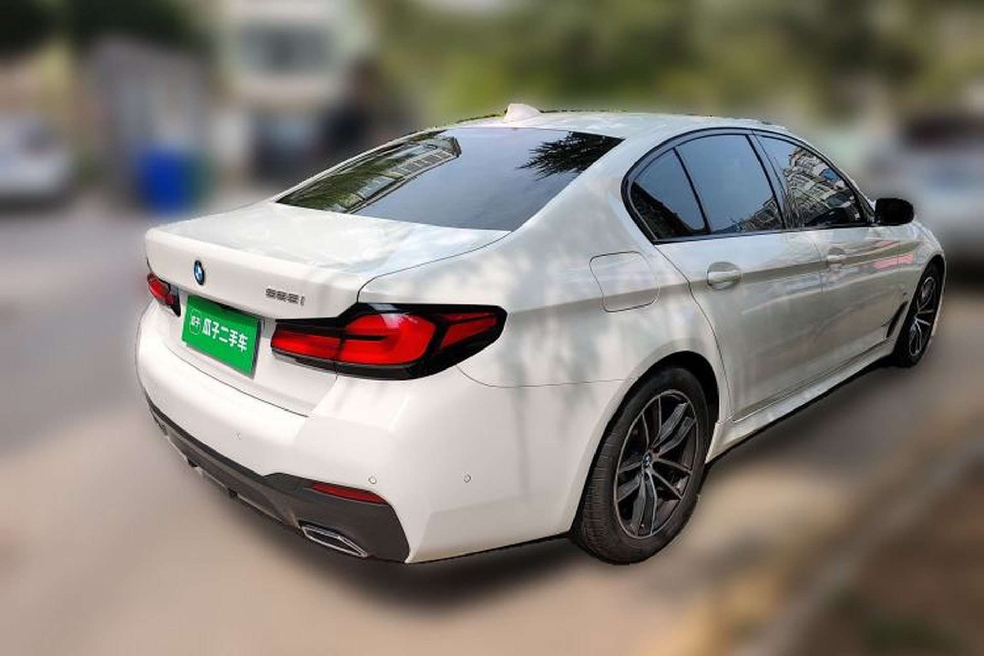 Used BMW 5 Series 2022 Restyled 525i M Sport Package Rear Right 45 Deg