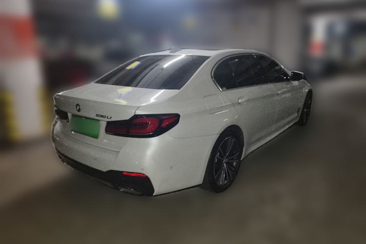 Used BMW 5 Series 2022 530Li Leading Model M Sport Package Rear Right 45 Deg