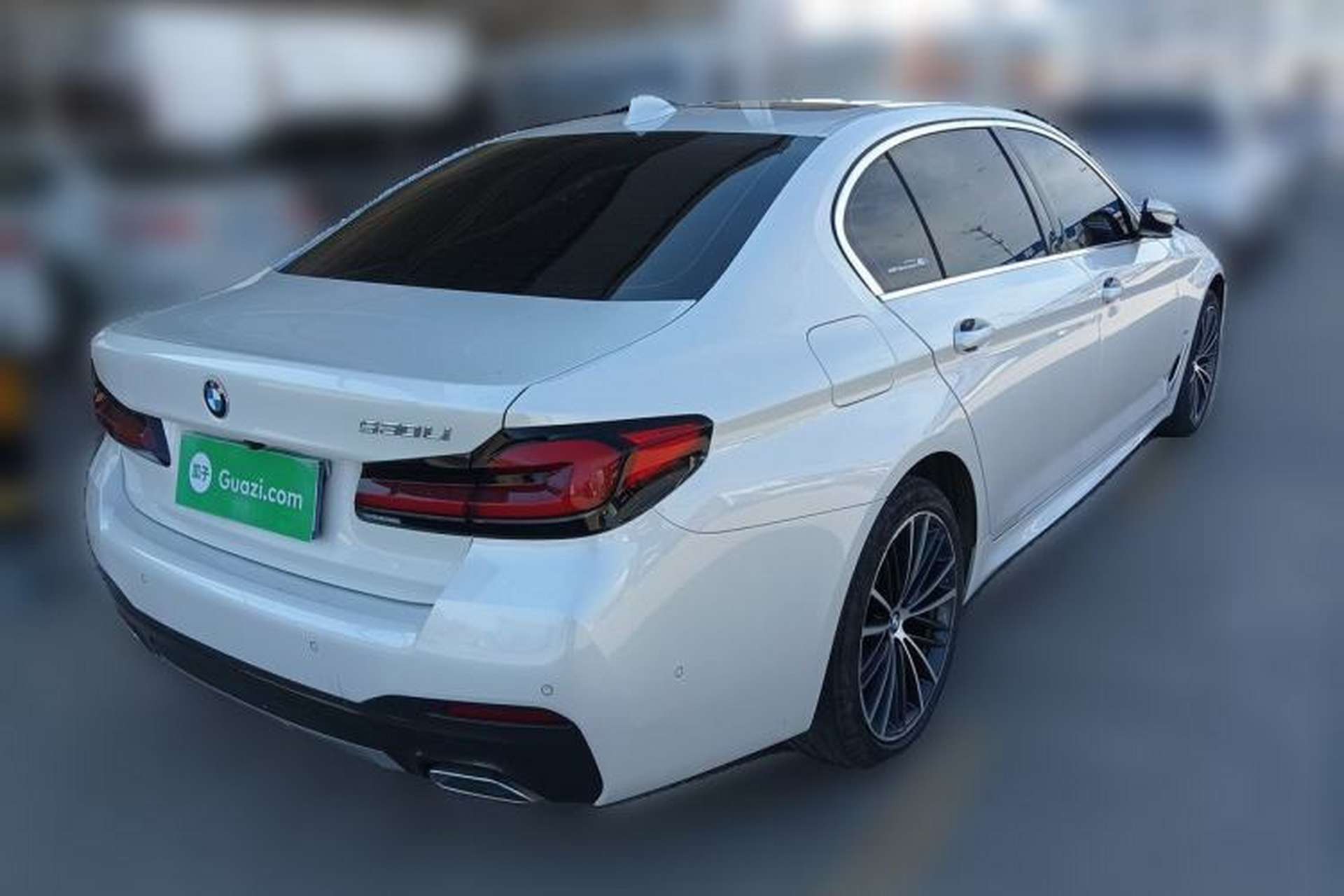Used BMW 5 Series 2022 Restyled 530Li Leading Edition M Sport Package Rear Right 45 Deg