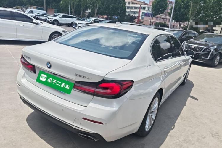 Used BMW 5 Series 2022 Restyled 525Li Luxury Package Rear Right 45 Deg