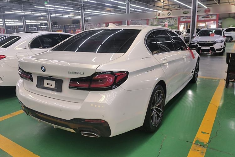 Used BMW 5 Series 2022 Restyled 525Li M Sport Package Rear Right 45 Deg