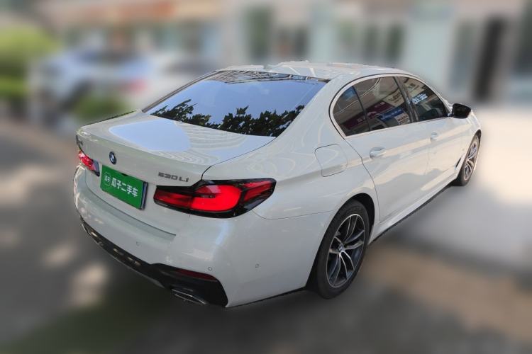 Used BMW 5 Series 2022 Restyled 525Li M Sport Package Rear Right 45 Deg