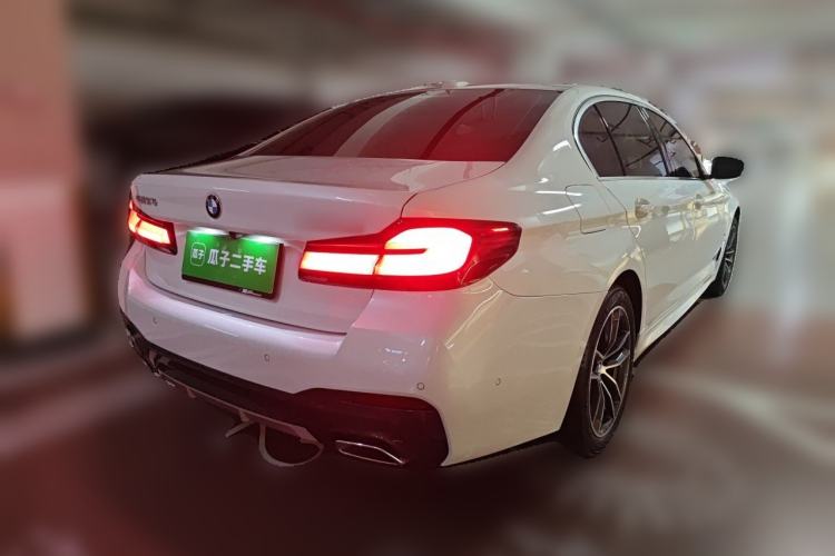 Used BMW 5 Series 2022 Restyled 525Li M Sport Package Rear Right 45 Deg