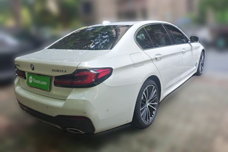 Used BMW 5 Series 2022 Restyled 530Li Leading Edition M Sport Package Rear Right 45 Deg