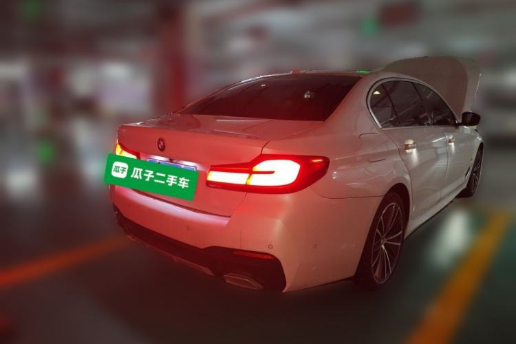 Used BMW 5 Series 2022 Restyled 530Li Leading Edition M Sport Package Rear Right 45 Deg