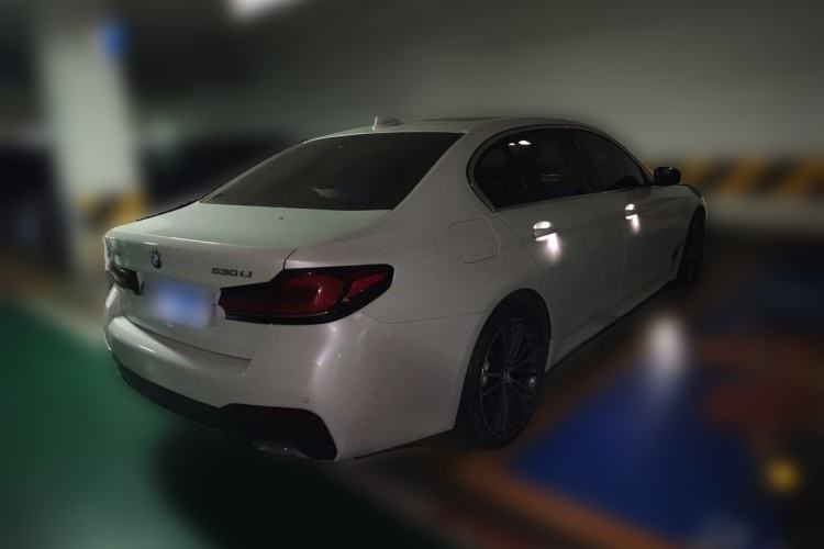 Used BMW 5 Series 2022 Restyled 530Li Leading Edition M Sport Package Rear Right 45 Deg
