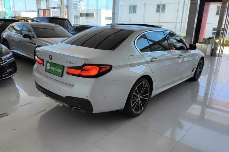 Used BMW 5 Series 2022 Restyled 530Li Leading Edition M Sport Package Rear Right 45 Deg